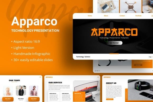 Apparco: A Versatile PowerPoint Template for Modern Presentations