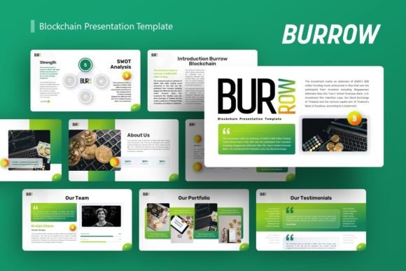 Beyond Crypto: The Burrow Presentation Template as Your Universal Creative Tool