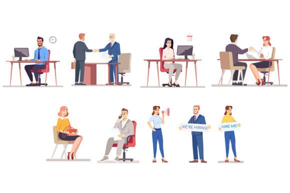 Bring Your Presentations to Life with Color Vector Characters