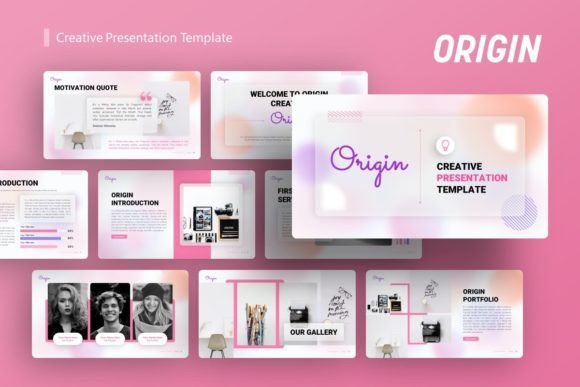 Creative Presentation Origin: A Modern Template for Modern Ideas
