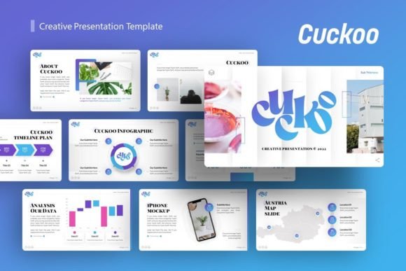 Cuckoo Creative Presentation: Your Versatile Template for Communicating Ideas