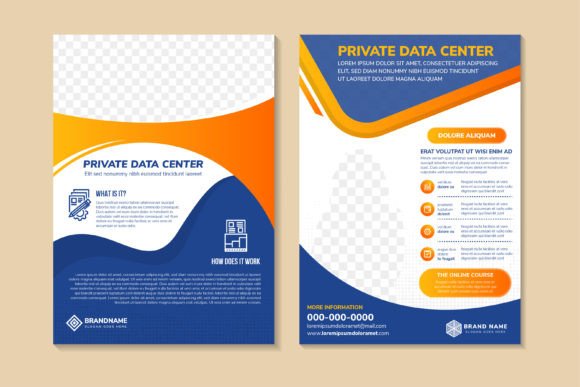 Designing Trust: The Role of a Private Data Center Flyer Template
