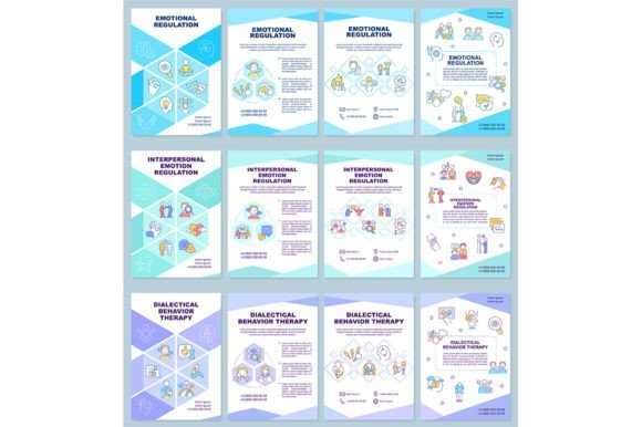 Emotional Regulation Brochure Templates for Professional Communication