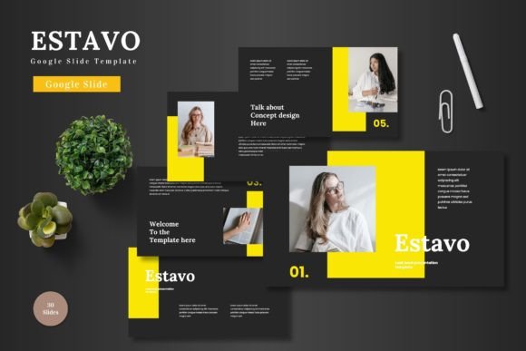 Estavo: A Multipurpose Google Slides Template for Modern Presentations