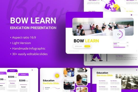 Introducing Bow Learn: Your All-Purpose Presentation Template