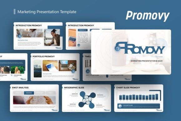 Introducing Promovy: A Versatile Marketing Presentation Template