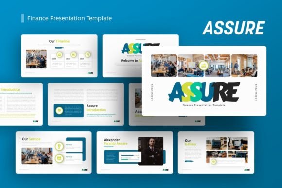 Mastering Financial Communication with the Assure Presentation Template