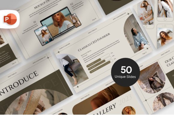 Minimalist Fashion PowerPoint Template: A Professional Design Solution