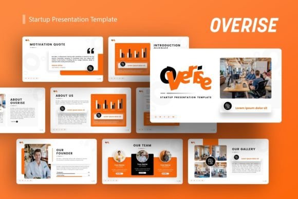 Overise Presentation: The Versatile Template for Modern Ideas