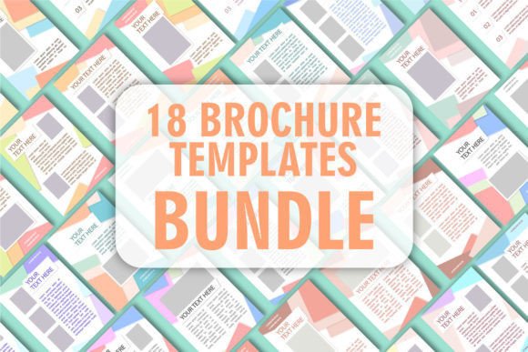 The Versatile Power of Promo Blank Brochure Layout Design Set