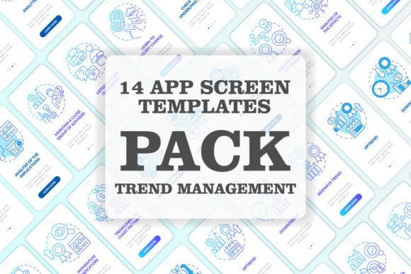 Types of Trends Mobile App Screen Set Explained