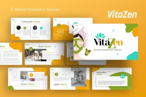 VitaZen Wellness Presentation: A Versatile Tool for Modern Communication