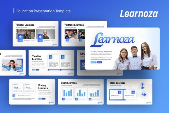 Why Learnoza’s Education Presentation Template Is a Modern Toolkit for Communication